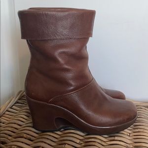 Dansko Wedge Calf Boots